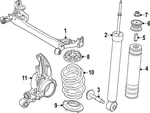 Genuine Nissan Coil Spring 55020-7LF0A. Fixed Price $58.42.