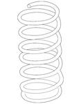 Genuine Nissan Coil Spring 54010-6JS0B. Fixed Price $132.21.