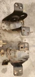99 - Ford F250 F350 4X4 Front Left Leaf Spring + Blocker Beam Frame Bracket. Fixed Price $399.00.