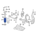 For Dodge Durango 2021-2025 68507147AA Rear Coil Spring. Fixed Price $121.42.