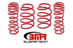 Bmr Gt Performance Lowering Springs Set (red) 05-14 Mustang S197. Fixed Price $246.78.