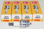Pack Genuine Ngk 5574 V-power Spark Plugs BPM8Y For Various Small Engines. Fixed Price $15.61.