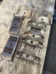 92 97 Obs Ford 7.3 F450 F550 F-superduty Leaf Spring Bolt Plates Rear Axle. Fixed Price $200.00.