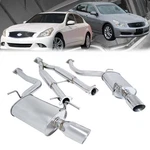 Megan Oe-rs Catback Exhaust Kit Oval Tip For 07-13 G35 G37 4DR Awd Rwd V36. Fixed Price $933.76.