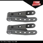 Black Rh & Lh 6400 Rear Lowering Shackle W/ 2" Drop Chevy Dodge Ford Gmc. Fixed Price $27.31.