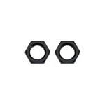 Allstar Performance Bulkhead Nuts Black -3 2PK- ALL50098. Fixed Price $5.03.