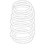 Genuine Volkswagen 2018-2022 Tiguan Sel Premium R-line Coil Spring 5QN-511-115-D. Fixed Price $79.20.