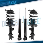 Front Struts W/ Coil Springs Rear Shock Absorbers Kit For 2006 - 2011 Kia Rio. Fixed Price $203.77.