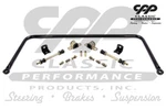 1963-1972 Chevy C10 C20 Pickup Truck Black Steel Rear Coil Spring Swaybar Kit. Fixed Price $189.00.