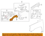 Gm Oem 02-17 Equinox Fender Structural Components Rails-outer 25897355. Fixed Price $198.99.