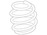 Genuine Mitsubishi Coil Spring 54010W490P. Fixed Price $127.60.