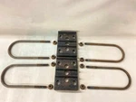 03 Dodge Ram 2500 Rear Leaf Spring Shackles With Bolts And Nuts 4X4 52106916AB. Fixed Price $94.50.