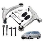 10X Suspension Kit Front Lower Control Arms Tie Rods For Honda Odyssey 2005-2010. Fixed Price $145.03.