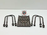 2003-2018 Dodge Ram 2500 6.7L Rear Aam 11.5" U Bolts + Plates 52106916AB. Fixed Price $149.57.