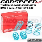 Godspeed Traction-s Lowering Springs Suspension For Bmw Series 1992-1998 E36. Fixed Price $171.72.
