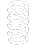 Genuine Nissan Coil Spring 54010-6GR0B. Fixed Price $255.78.