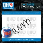 2X Coil Springs (pair Set) Front QCS5856 Quinton Hazell Suspension 24431895 New. Fixed Price $43.68.