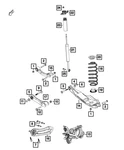 Genuine Mopar Rear Coil Spring 68231594AB. Fixed Price $47.77.