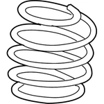 Genuine Mercedes-benz Oe Helical Spring 177-321-31-00. Fixed Price $170.02.