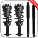 Complete Front Rear Shocks Struts & Coil Springs Mounts For Silverado Sierra 150. Fixed Price $205.26.