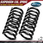 Front Coil Spring For Nissan Titan 2004-2011 2013-2015 Armada Infinit QX56 4WD. Fixed Price $89.99.