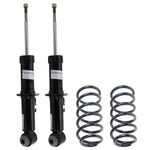 Sachs Rear Shock Absorbers & Lesjofors Coil Springs Kit Mini R57 Cooper 1.6L. Fixed Price $242.95.