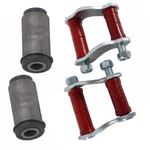 Rear Leaf Spring Shackle And Forward Bushings 1956-1957 Chevy Belair 150 210. Fixed Price $89.63.