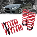 Red 1.25" Drop Megan Race Lowering Spring Coil For 14-16 Bmw M6 Gran Coupe F06. Fixed Price $102.95.