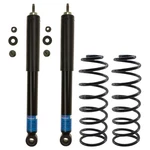 Sachs Rear Shock Absorbers & Lesjofors Coil Springs Kit Volvo 850 S70 L5 Fwd. Fixed Price $238.95.