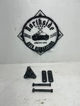1967-1979 Ford F250 Front Leaf Spring Rear Frame Mount And Shackle. Fixed Price $125.00.