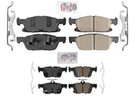 Front & Rear Ceramic Brake Pads Ford Edge 2015-2024 Wheel Drive Only. Fixed Price $92.00.