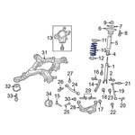 For Dodge Durango 2011-2025 68507091AA Front Coil Spring. Fixed Price $136.07.