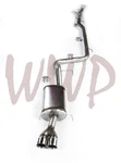 Stainless 2.25" Catback Exhaust Muffler System 14-20 Fiat 500L Hatchback 1.4L. Fixed Price $209.95.