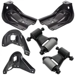 Rear Leaf Spring Hanger Shackle Shock Mount For 88-00 Chevy Gmc K1500 2500 3500. Fixed Price $131.14.