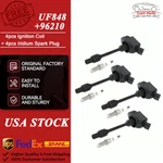 4PCS Ignition Coils+ Iridium Spark Plugs For Toyota Camry 2018-2020 UF848+96210. Fixed Price $54.99.