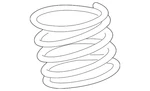 Genuine Mitsubishi Coil Spring 4040A114. Fixed Price $237.51.