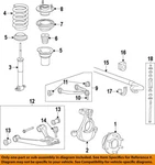 Gm Oem 15-20 Escalade Esv Front Suspension Struts Components-spring 23312162. Fixed Price $62.53.