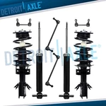 Front Struts W/coil Springs Rear Shocks Sway Bars 2013 - 2018 Ford Fusion. Fixed Price $266.22.