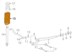 New Mercedes Benz W463 Amg Front Coil Spring A4633210604 Genuine. Fixed Price $411.81.