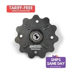 Wehrs Machine WM285S, One Black Steel Swivel Spring Cup Short 2-1/2IN Tall Perfo. Fixed Price $100.05.