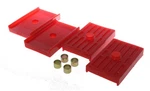 Energy Suspension 3.6112R Leaf Spring Pad Rear Polyurethane Red. Fixed Price $33.18.