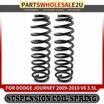 2PCS Rear Left & Right Coil Springs For Dodge Journey 2009-2010 3.5L 5151245AB. Fixed Price $58.99.