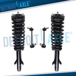 Front Struts W/ Coil Spring Sway Bars Ford Fusion Mercury Milan Lincoln Mkz. Fixed Price $158.89.