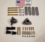 Front Leaf Spring Pivots And Shackles Ford Highboys 67-77 1/2 F250/350. Fixed Price $360.00.