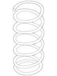 Genuine Nissan Coil Spring 55020-1EA0B. Fixed Price $415.42.