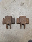 99-04 Ford Superduty F250 F350 Front Axle Lower Shock Mount Leaf Spring Oem Pair. Fixed Price $50.00.