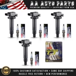 4 Ignition Coil & Denso Platinum Spark Plug For Toyota Prius Yaris 1.5L UF316. Fixed Price $87.79.