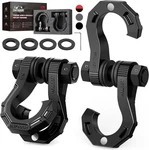 Daydoor 3/4" Ring Shackles, Heavy Duty With 7/8 Pin Black. Fixed Price $78.20.
