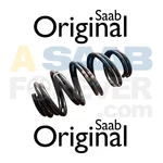 Saab 9-3 Springs Pair Front 06-09 4D 5D Sport V6 B284 New Genuine Oem 93190611. Fixed Price $136.99.