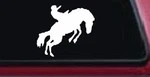 Rodeo Bronco Cowboy Country Car Truck Decal Western Farm Ranch Window Sticker. Fixed Price $29.28.